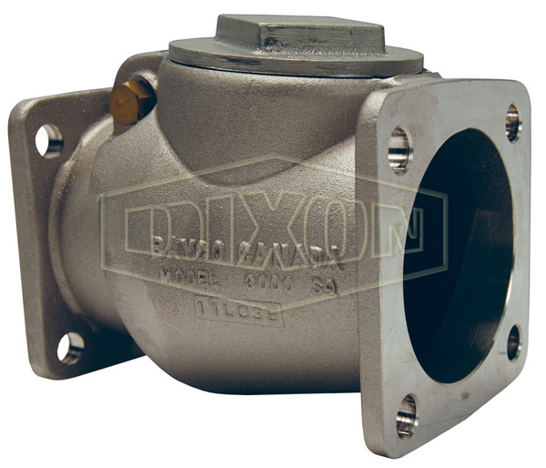 Bayco Classic 3000 Series Swing Check Valve Square TTMA Flange
